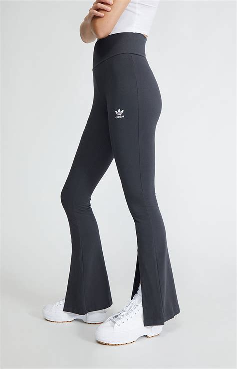 Adidas flared tights for women